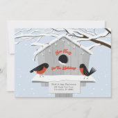 Verbringungsankündigung Feiertagskarte (Vorderseite)