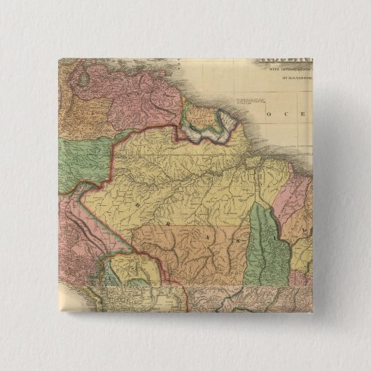 Verbund Südamerikas Button (Vorderseite)