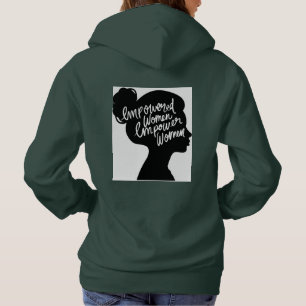 Verbunden, aktiviert, Inspiriert - Motivierend Hoodie