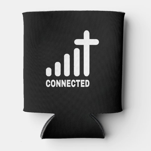 Verbunden - Christlicher Sonnengott Christus Kirch Dosenkühler (Vorderseite)