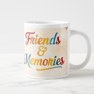 "Verbunden durch Lächeln" Jumbo-Tasse