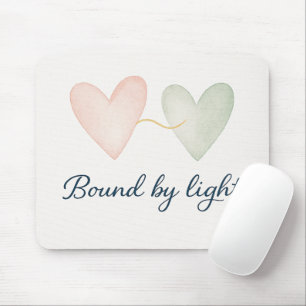 Verbunden durch Licht Mousepad