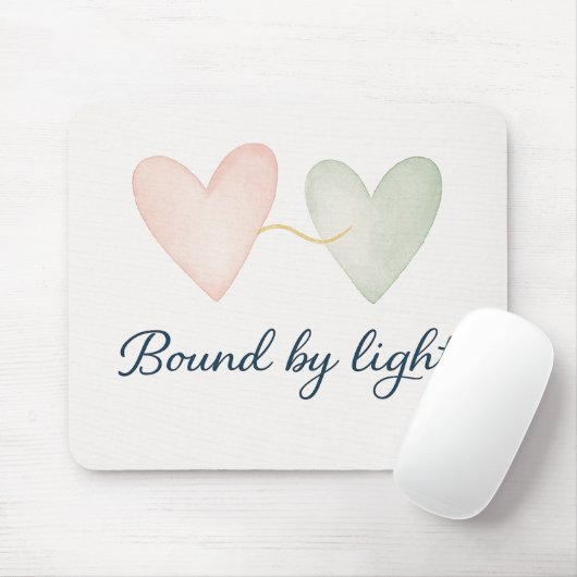 Verbunden durch Licht Mousepad (Mit Mouse)