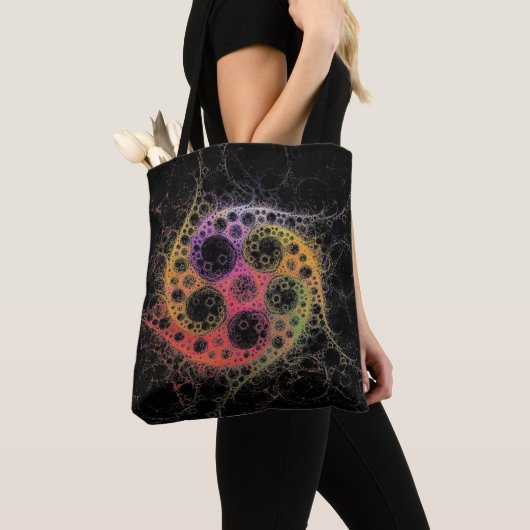 Verbunden im Center Tote Bag Tasche (Von Nahem)