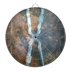 Verbunden Karabiner Kunstprint Dartscheibe