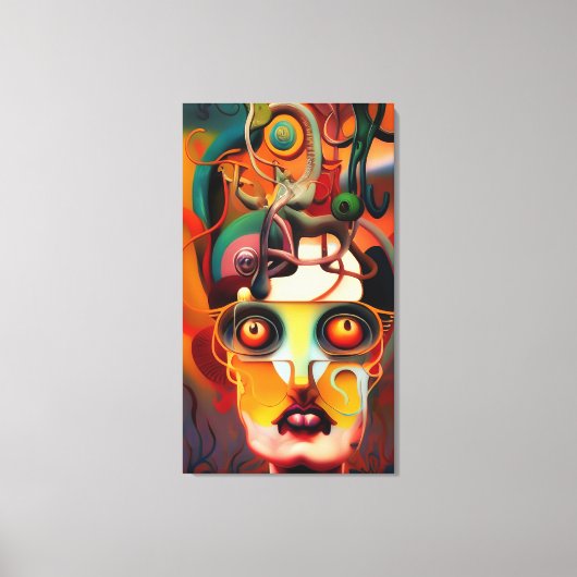 verbunden leinwanddruck (Vorderseite)