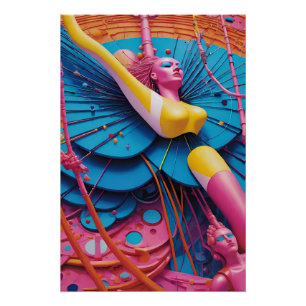 Verbunden mit dem Traum - Ken Gage Art Poster