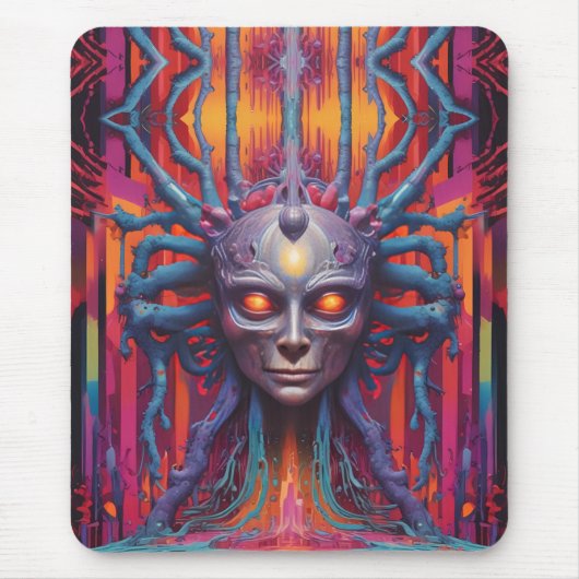 Verbunden mit der neuen Realität Mousepad (Vorne)