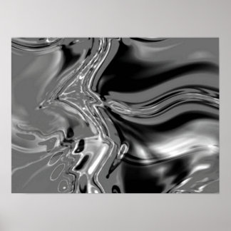 Verbunden - Schwarz & Weiß Poster