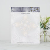 Verbunden und vernetzt - Fraktal Briefkopf (Stehend Vorderseite)