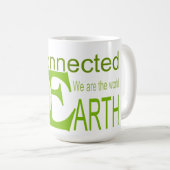 Verbundene Erde Kaffeetasse (VorderseiteRechts)