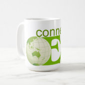 Verbundene Erde Kaffeetasse (Vorderseite Links)