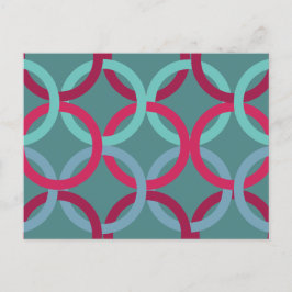 Verbundene Kreise 2 Postkarte