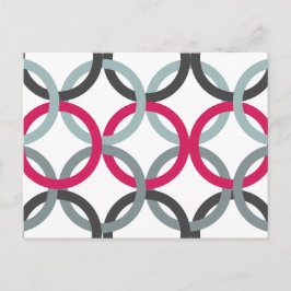 Verbundene Kreise 2 Postkarte