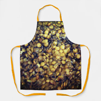 VERBUNDENE LENTILS KOMPLETTE KÜCHE SCHÜRZE. SCHÜRZE