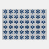 Verbundene paramedische EMT EMS Geschenkpapier Set (Vorderseite)