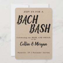 Verbundener Bachelor/Junggeselinnen-Abschied Einla