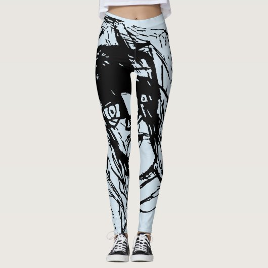 VERBUNDENER DREAD LEGGINGS (Vorderseite)