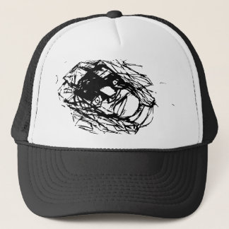 VERBUNDENER TREAD SVG TRUCKERKAPPE