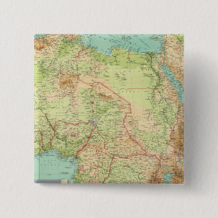 Verbundenes Afrika mit Schifffahrtsrouten Button