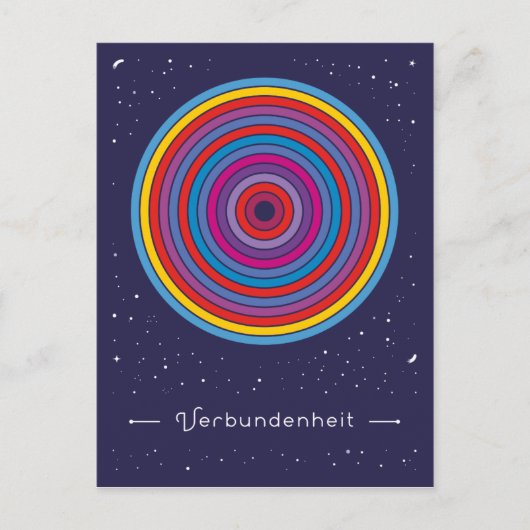 Verbundenheit Postkarte (Vorderseite)