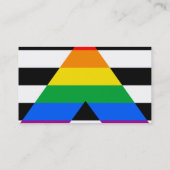 VERBÜNDET-FLAGGEN-VORLAGE VISITENKARTE (Rückseite)