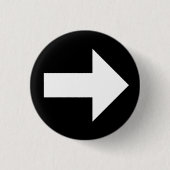 Verbündet-Pfeil-Knopf (1,25 Zoll.) Button (Vorderseite)