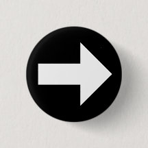 Verbündet-Pfeil-Knopf (1,25 Zoll.)