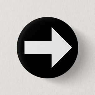 Verbündet-Pfeil-Knopf (1,25 Zoll.) Button