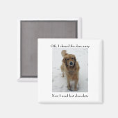 verbündet zuckte, OK, ich jagte den Hirsch weg, Je Magnet (Vorderseite/Rückseite)