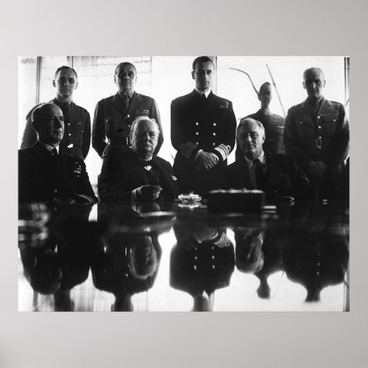 Verbündete Konferenz Poster (Vorne)