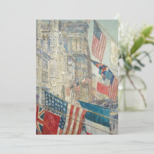 Verbündete Tag | Childe Hassam (Stehend Vorderseite)