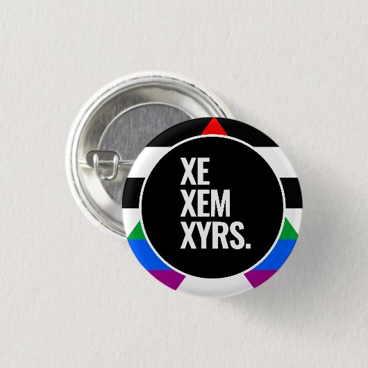 Verbündeten Stolz Button (Vorne & Hinten)