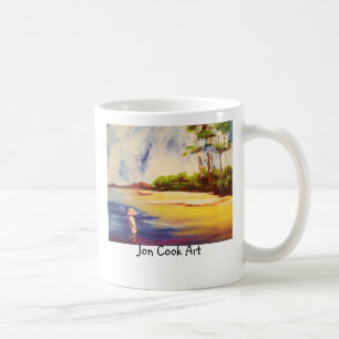 Verbündeter auf dem Strand, Tasse