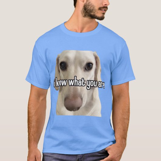 Verbündeter Hund Retro T-Shirt (Vorderseite)