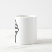 Verbündeter Stolz Faust Kaffeetasse (Mittel)
