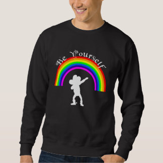 Verbündeter Stolz LGBTQ Gleichheit Regenbogen Lesb Sweatshirt