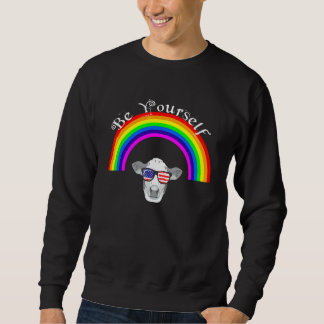 Verbündeter Stolz LGBTQ Gleichheit Regenbogen Lesb Sweatshirt