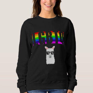 Verbündeter Stolz LGBTQ Gleichheit Regenbogen Lesb Sweatshirt