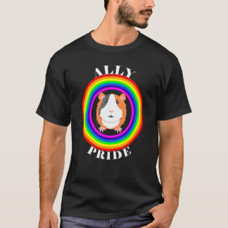 Verbündeter Stolz LGBTQ Gleichheit Regenbogen Lesb T-Shirt