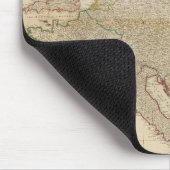 Verbundeuropa mit statistischen Tabellen Mousepad (Ecke)