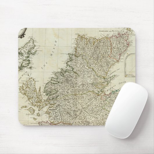 Verbundschotten oder Nord-Großbritannien Mousepad (Mit Mouse)