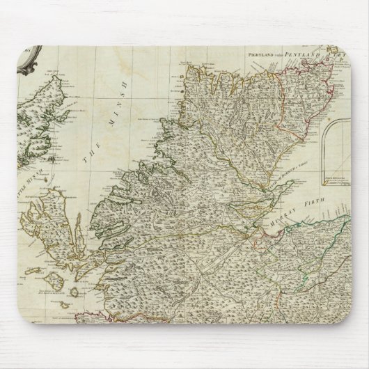 Verbundschotten oder Nord-Großbritannien Mousepad (Vorne)
