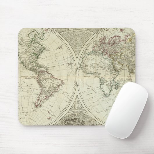 Verbundwelt oder Erdball Mousepad (Mit Mouse)