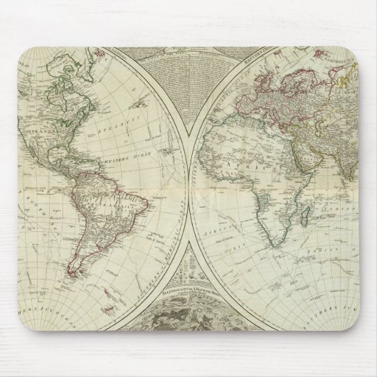Verbundwelt oder Erdball Mousepad (Vorne)