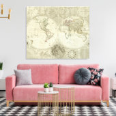 Verbundwelt oder Erdkugel Leinwanddruck (Insitu (Wohnzimmer))