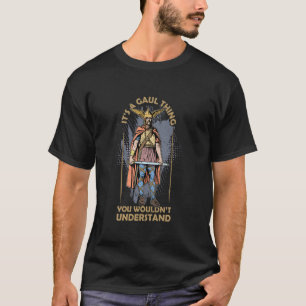 Vercingetorix Militärhelm Mythologie Schlacht Gau T-Shirt