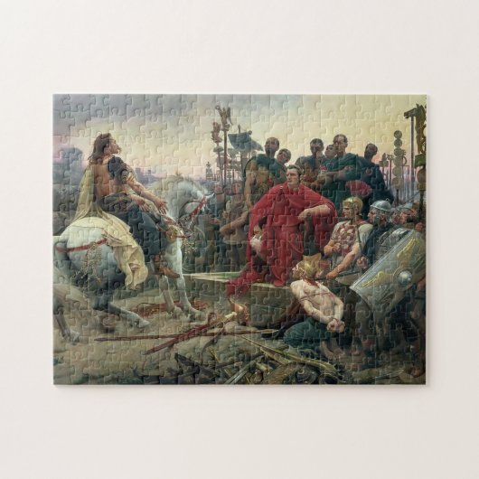 Vercingetorix und Julius Caesar Puzzle (Horizontal)