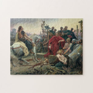 Vercingetorix und Julius Cäsar Puzzle