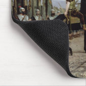 Vercingetorix vor Caesar, 52 BC, 1886 Mousepad (Ecke)